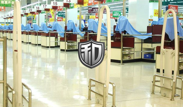 太原梅園百盛商場7支F-S1型號聲磁防盜器