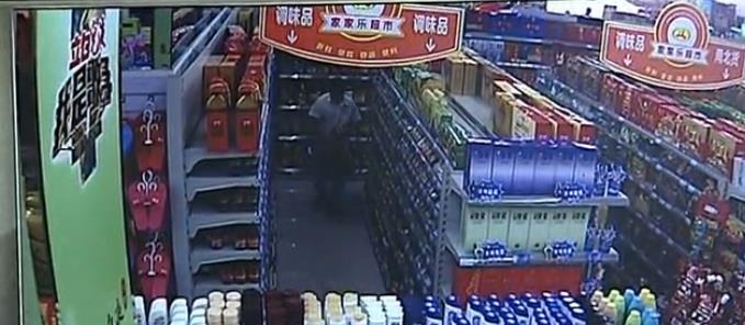 應安裝超市防盜器把關安全 如皋一慣偷被抓現行竟當場耍賴