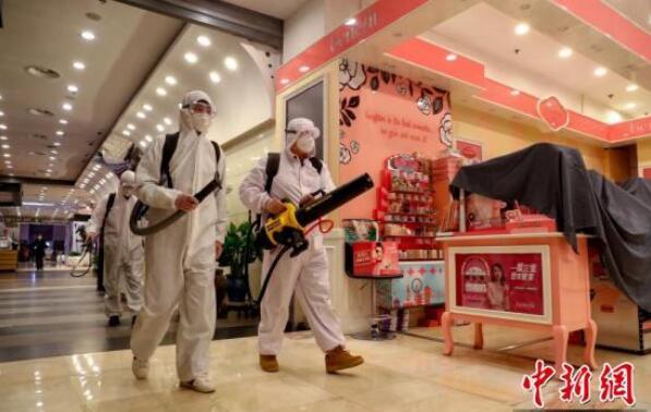 武漢多家商業體今日重啟：紅外線測溫安檢門限流[圖]